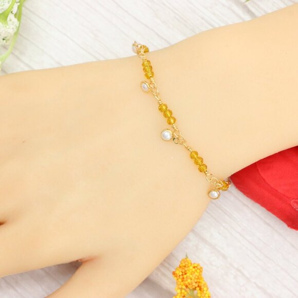 "Trendy Handmade Bracelet – A Thoughtful Gift for Girls & Women | UNVRC1467 - Picture 9 of 10